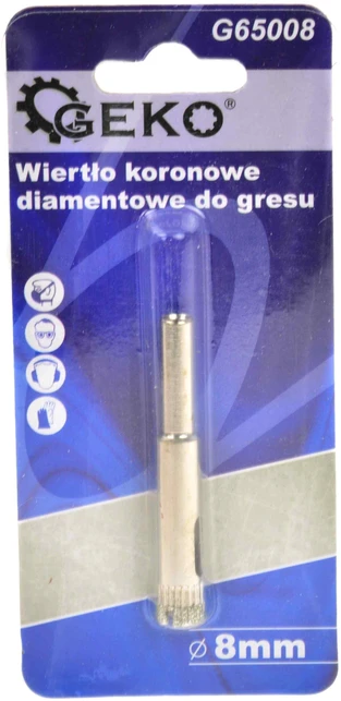 Geko Karūninis grąžtas plytelėms 8mm