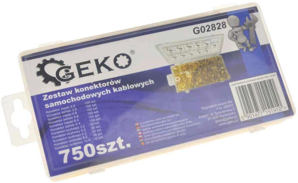 Rinkinys Geko U02828; 750 vnt.
