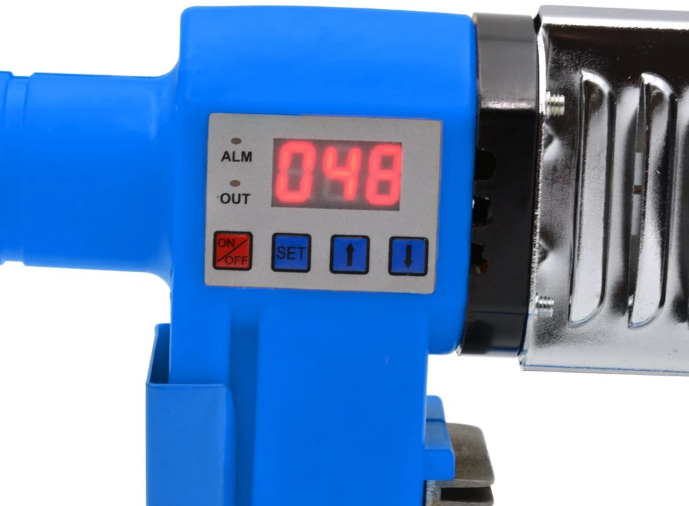 Geko Lituoklis plastikiniams vamzdžiams 16-63 mm LCD 1,5 kW