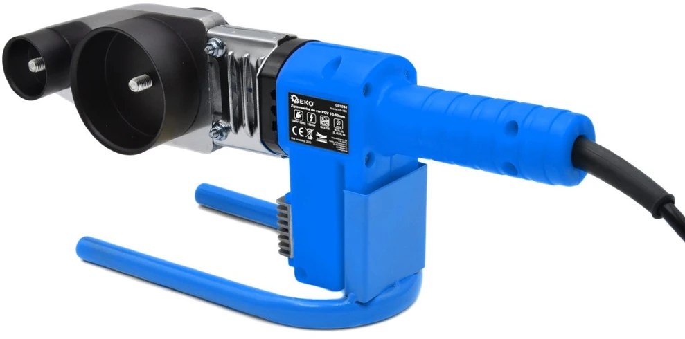 Geko Lituoklis plastikiniams vamzdžiams 16-63 mm LCD 1,5 kW
