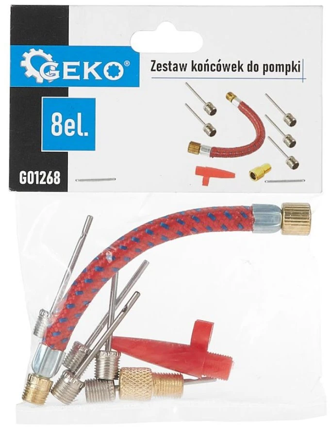 Geko Antgalių komplektas PUMPJA 8 vnt.