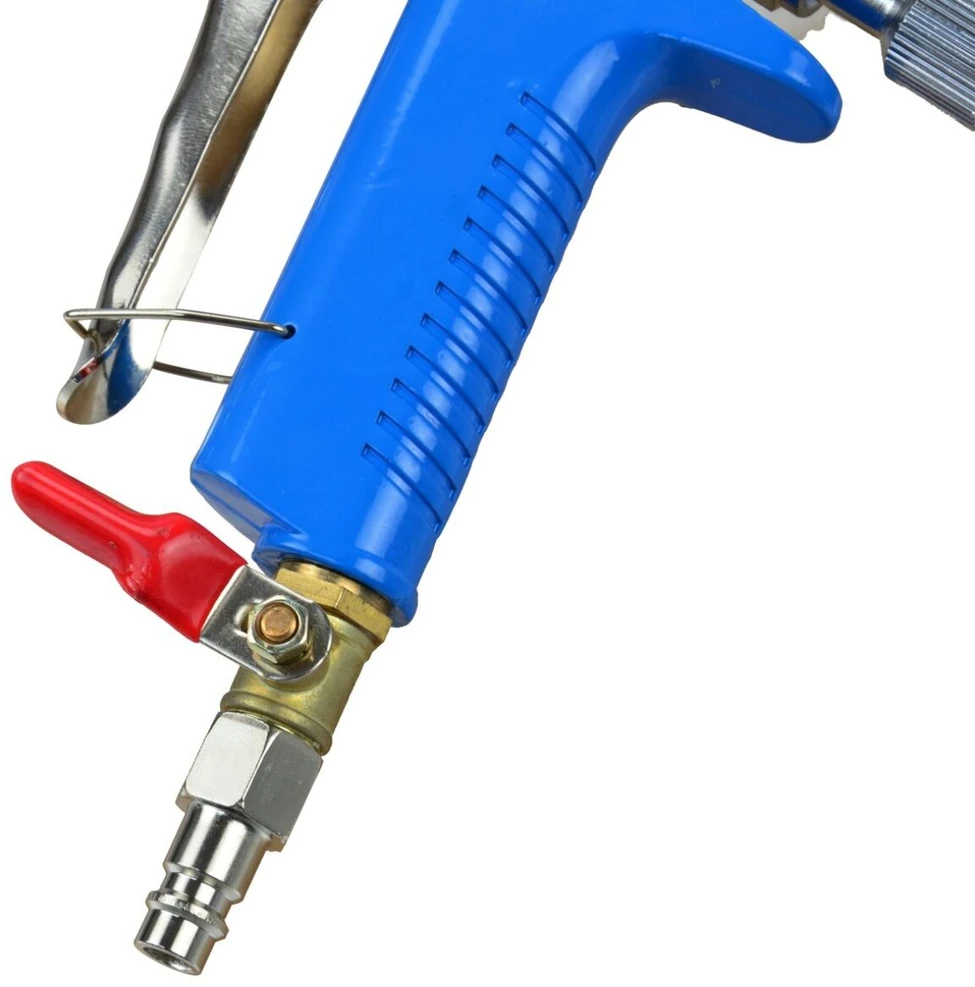 Geko Dažų purškimo pistoletas PRO TX6L 6L tekstūrai su 4, 6, 8 mm antgaliais