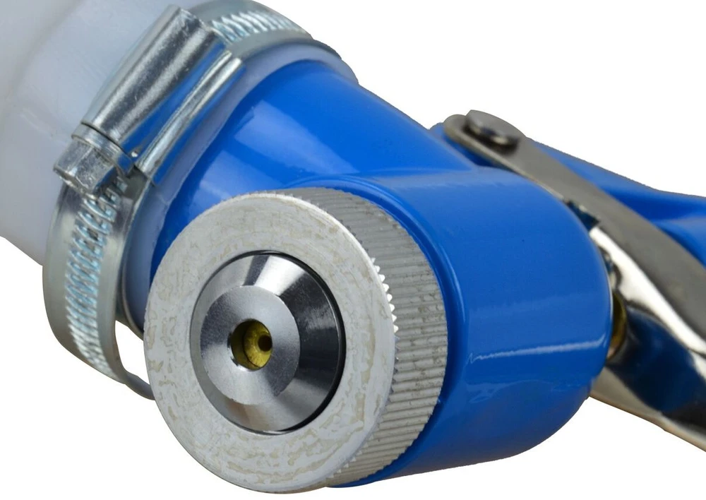 Geko Dažų purškimo pistoletas PRO TX6L 6L tekstūrai su 4, 6, 8 mm antgaliais