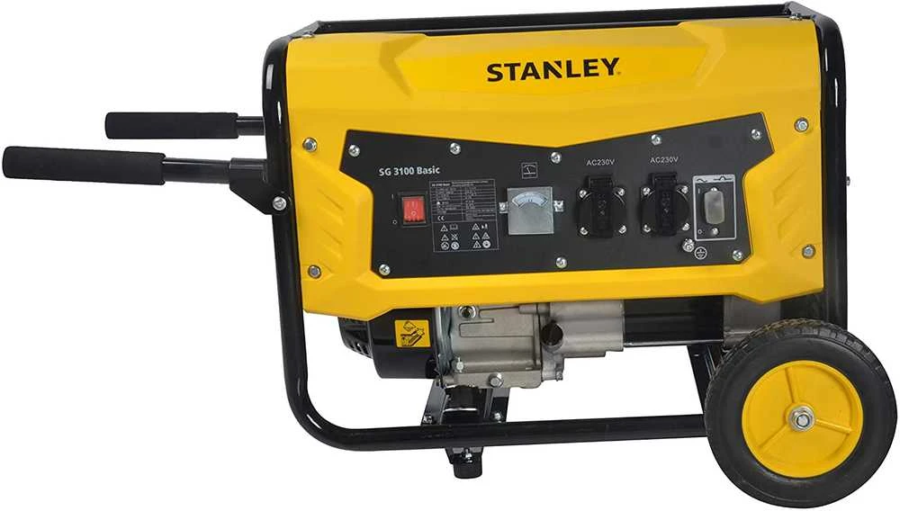 STANLEY vienfazis benzininis generatorius SG 3100 Basic, 2,9kW, 2x230V