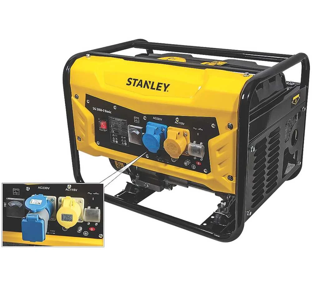 Generatorius Stanley SG2400; 2,4 kW; benzininis
