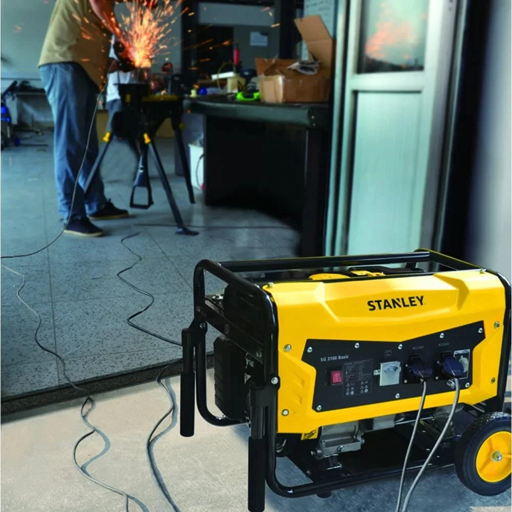 Generatorius Stanley SG7500; 7,5 kW; benzininis