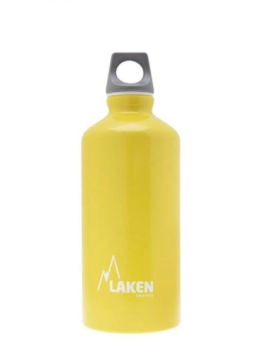 Gertuvė Vanduo bottle Laken. yellow col.. aliuminio. 0.6 l
