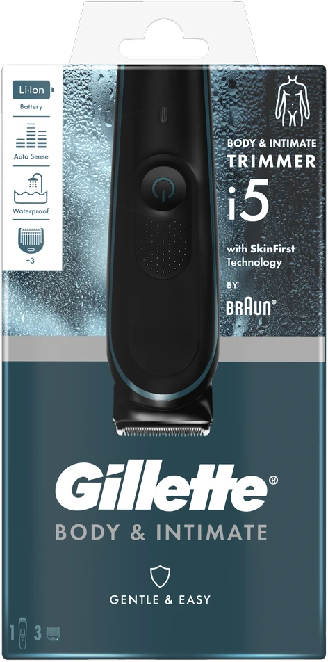 Gillette i5 BG5340 Kūno Plaukų Kirpiklis Vyrams