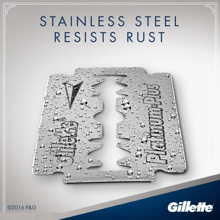 "Gillette Platinum" papildymas 5 vienetai