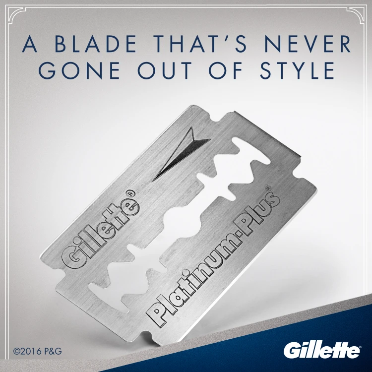 "Gillette Platinum" papildymas 5 vienetai
