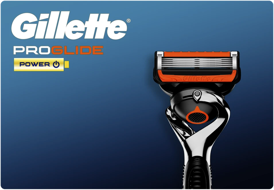 Skustuvo galvutės vyrams Gillette ProGlide Power, 8 vnt.