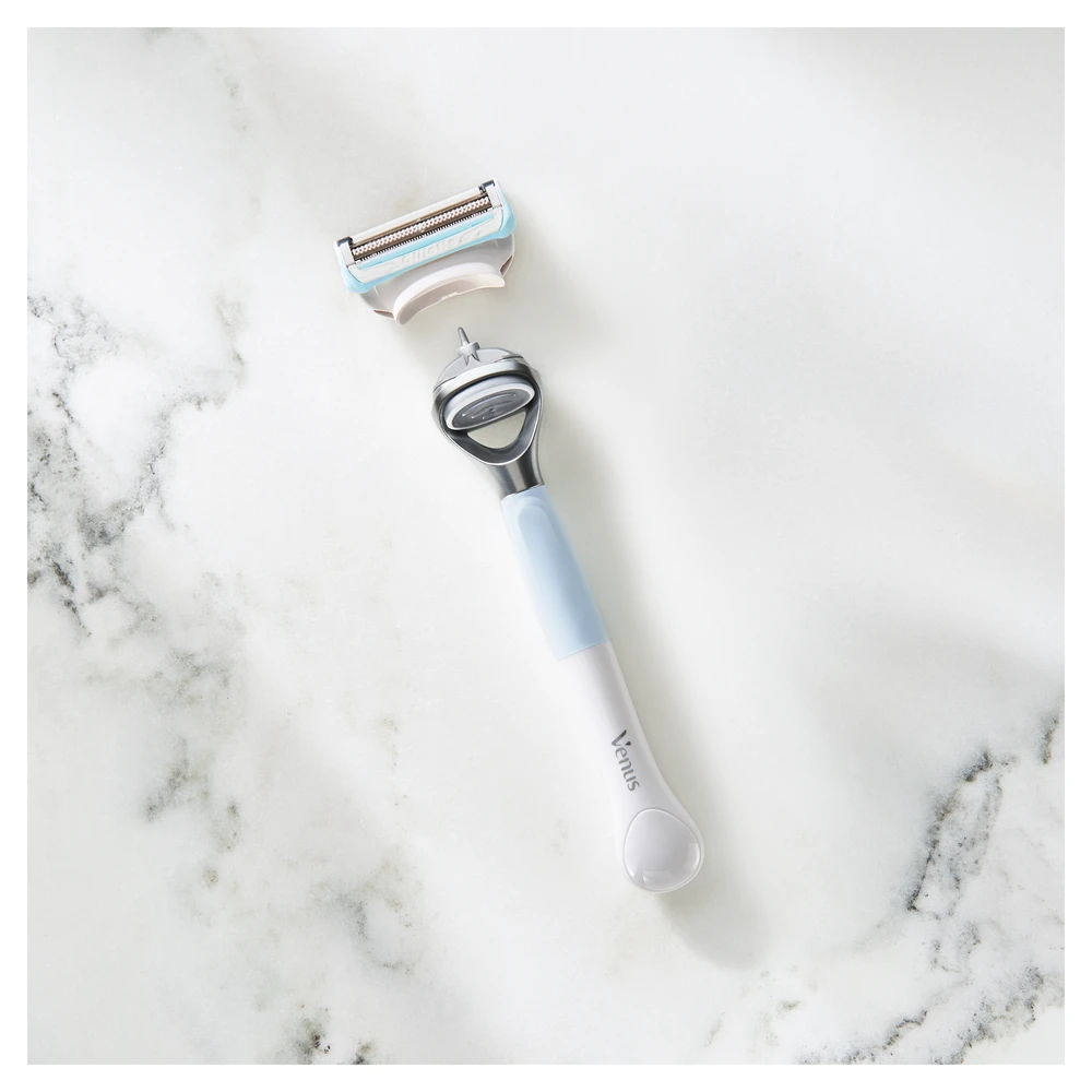 Gillette Venus Satin Care Skutimosi Peiliukai Gaktoms Plaukams, Moterims, 3 vnt