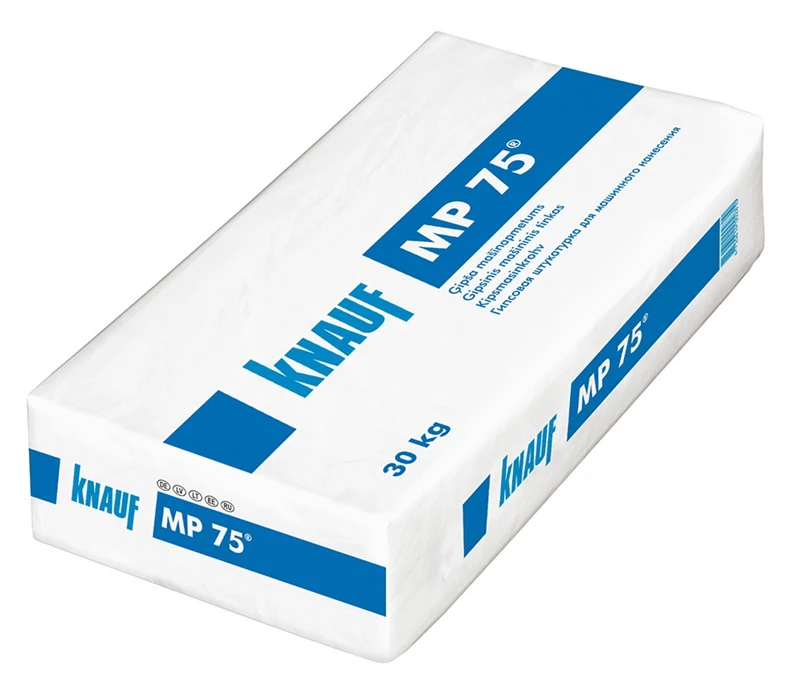 Ģipša apmetuma maisījums Knauf MP 75, remonta, 30 kg
