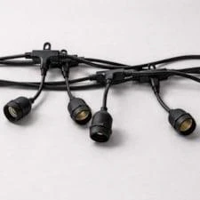 Outdoor garland Milagro. 10m. E27. IP44. without bulbs