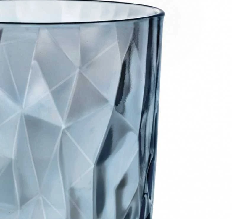Stiklinė BORMIOLI ROCCO DIAMOND COOLER, 470 ml, mėlyna