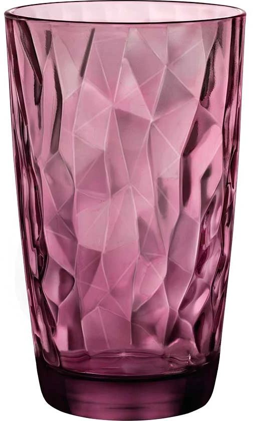 Stiklinė BORMIOLI ROCCO DIAMOND COOLER, 470 ml, violetinė