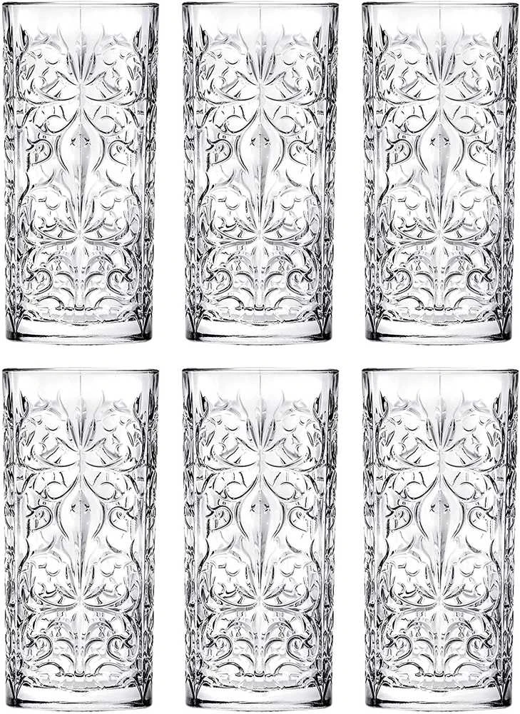 Stiklinės RCR TATTOO, 368 ml, 6 vnt.