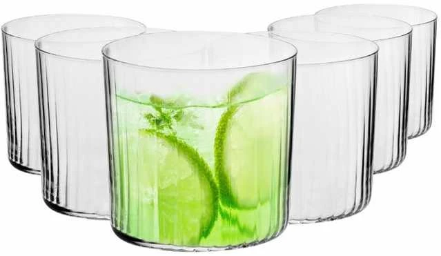 Stiklinių komplektas Krosno MIXOLOGY, stiklas, 0.35 l, 6 vnt