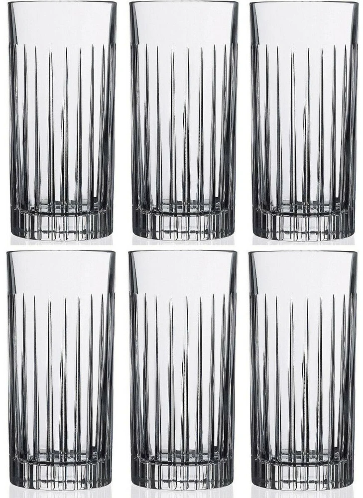 Stiklinės RCR TIMELESS, 440 ml, 6 vnt.