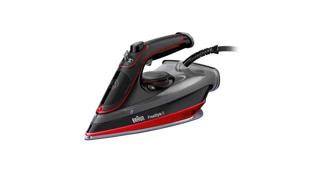 Gludeklis Braun FreeStyle 5 SI5057RD, melna/sarkana