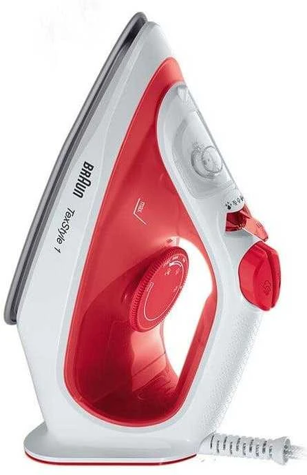 Lygintuvas Braun TexStyle 1 SI1019RD, balta sp./raudona sp.