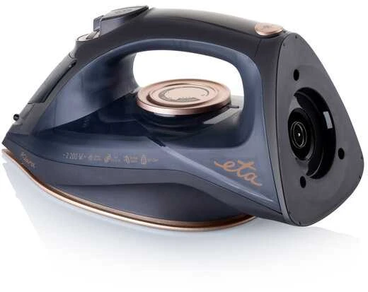 ETA | Lygintuvas | Kiara ETA127690000 | Cordless Garų lygintuvas | 2200 W | Vanduo tank capacity 220 ml | Continuous steam 40 g/min | Steam boost performance 90 g/min | Juodas