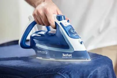 Lygintuvas Tefal Easygliss 2 FV5735E0. mėlynas/baltas