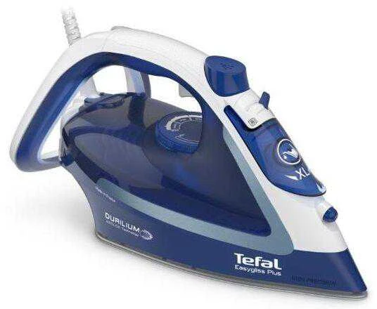Lygintuvas Tefal Easygliss 2 FV5735E0. mėlynas/baltas