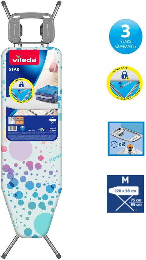 Lyginimo lenta Vileda Star