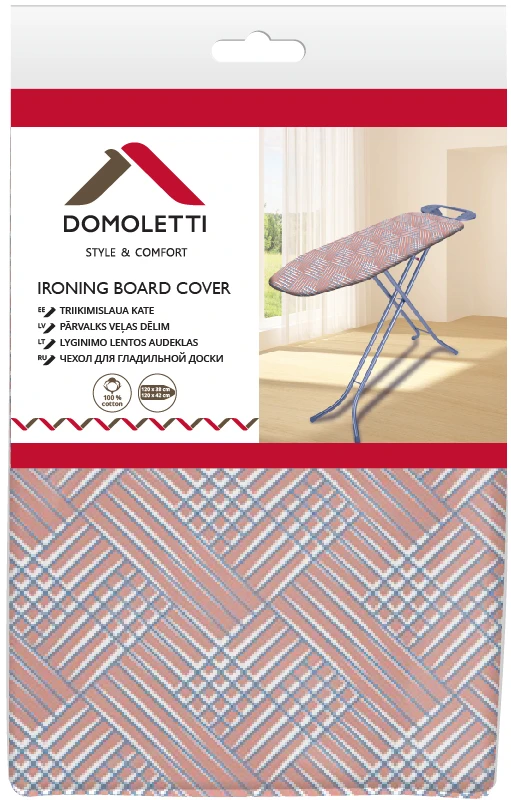 Domoletti Lyginimo lentos audeklas Diagon peach 1019