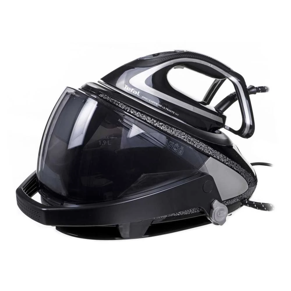 Gludināšanas sistēma Tefal Pro Express Ultimate GV 9620, melna krās.
