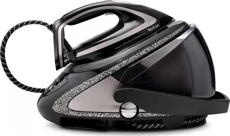 Gludināšanas sistēma Tefal Pro Express Ultimate GV 9620, melna krās.