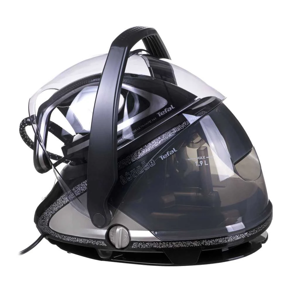 Gludināšanas sistēma Tefal Pro Express Ultimate GV 9620, melna krās.