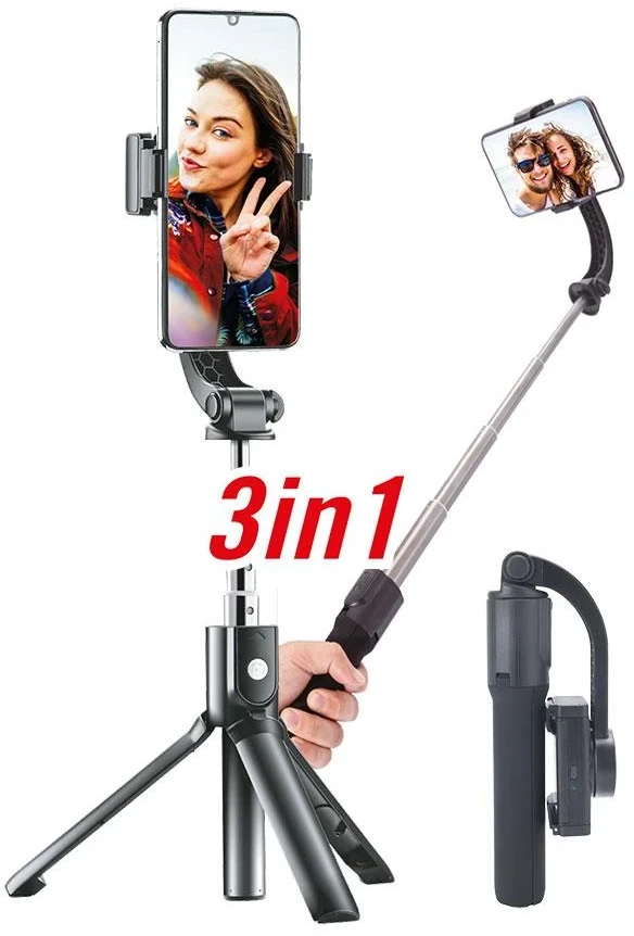 „GoXtreme GS1“ sulankstomas stabilizatorius išmaniesiems telefonams ir veiksmo kameroms 55239