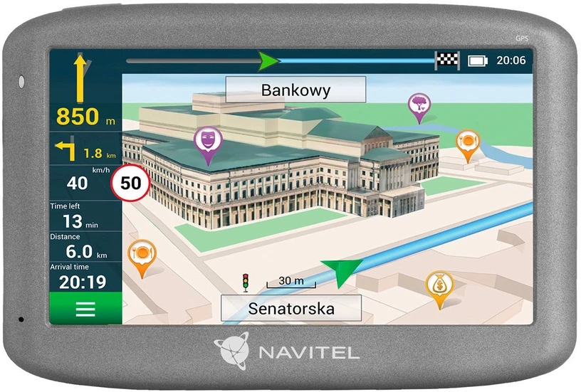 GPS navigacija Navitel E505 Magnetic
