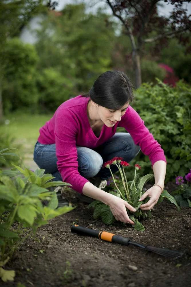 Fiskars QuikFit gėlių grėblys