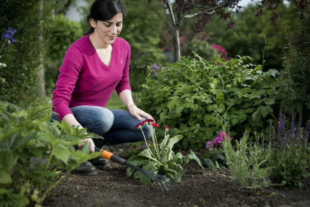 Fiskars QuikFit gėlių grėblys