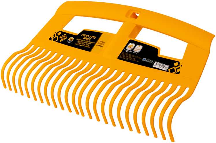 Grėblys vėduoklinis Forte Tools FT20, be koto, 430 mm