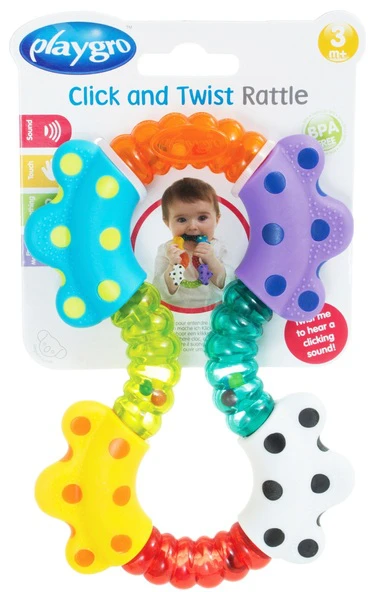 PLAYGRO barškutis Click&Twist, 0183192