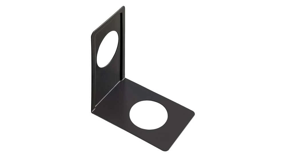 Grāmatu turētājs Dolle, 13 cm x 12 cm, melna krās.