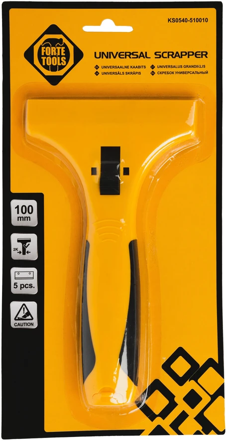 Forte Tools Forte grandiklis universalus 100 mm rankena 2K