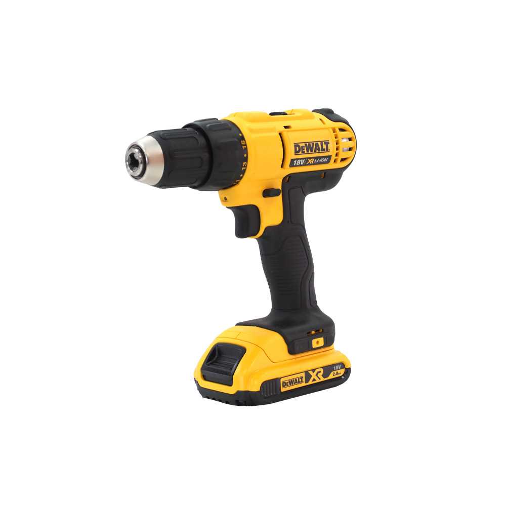 Grąžtas Akumulatora urbis ar bateriju Dewalt DCD771D2-QW, 18 V, 2x2Ah