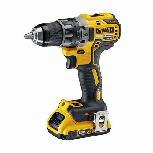 DeWALT akumuliatorinis suktuvas gręžtuvas DCD791P2, 18V, 70Nm, 2x5.0Ah