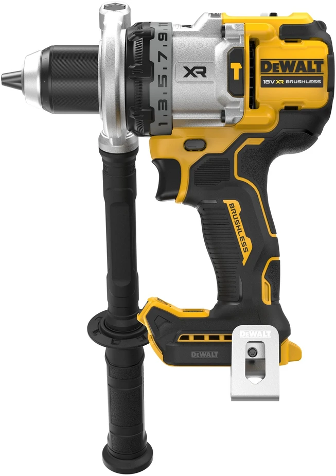 Smūginis suktuvas-gręžtuvas DeWalt DCD1007NT-XJ; 18 V (be akumuliatoriaus ir pakrovėjo)