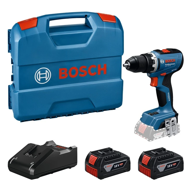 Bosch GSR 18V-65 2x5.0Ah, GAL 18V-40, LC