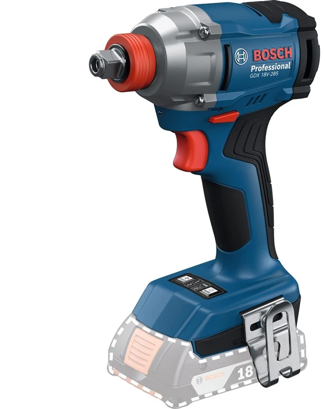 Smūginis suktuvas-veržliasūkis Bosch GDX 18V-285 Professional; 18 V (be akumuliatoriaus ir pakrovėjo)