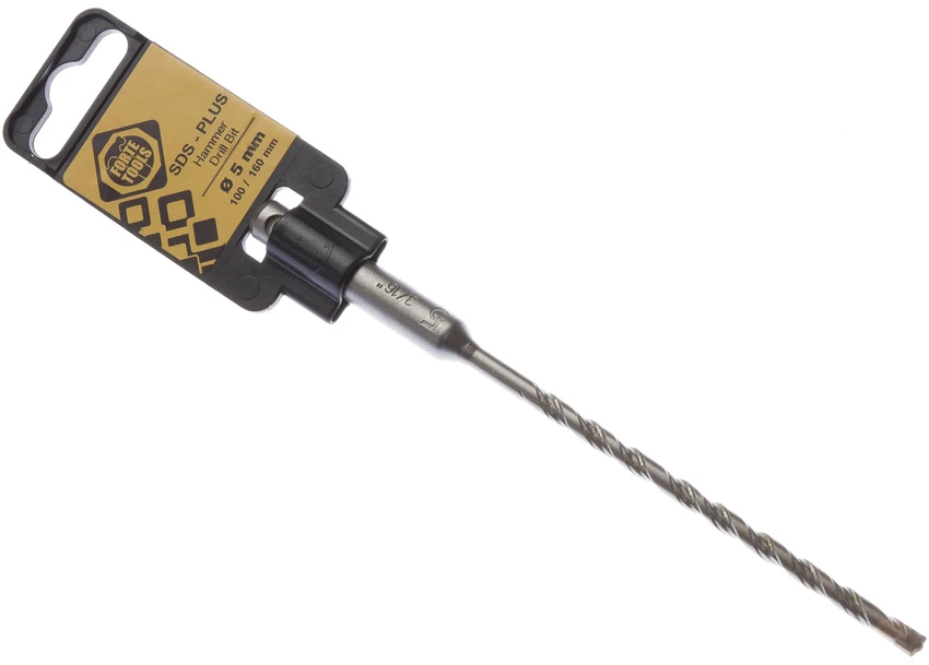 Grąžtas Forte Tools 17650, mūrui, sds plus ,te-c,, 5 mm x 16 cm