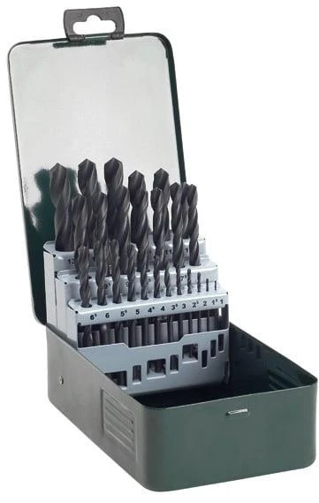 Grąžtas Bosch 25 vnt. HSS-R grąžtų kasetė