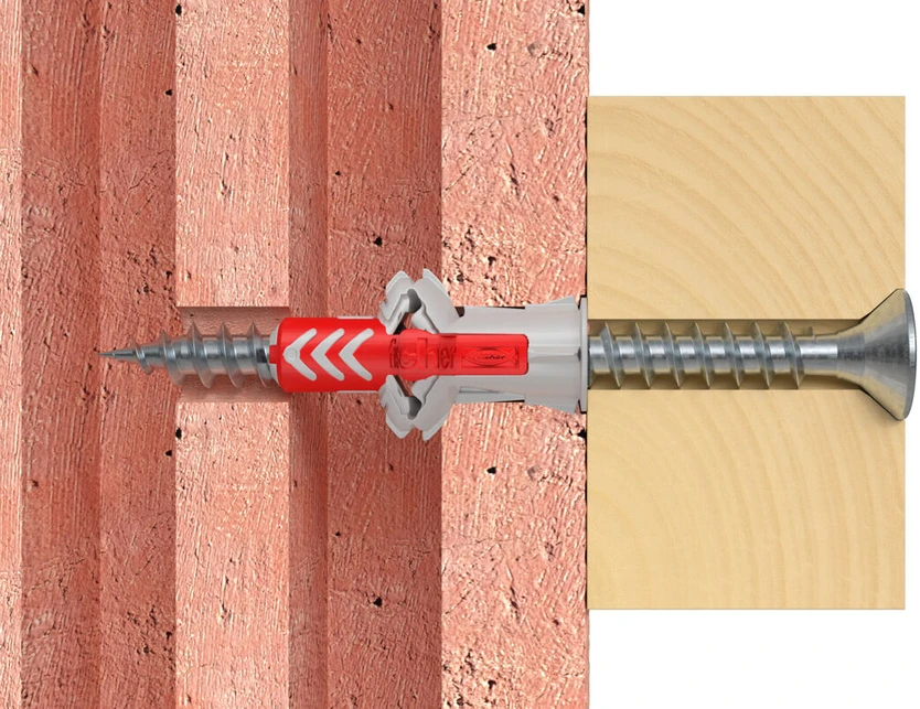 Grąžtas Kaištis Fischer DuoPower. 25 mm x 5 mm. 18 vnt.
