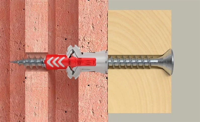 Grąžtas Kaištis Fischer DuoPower. 40 mm x 8 mm. 50 vnt.